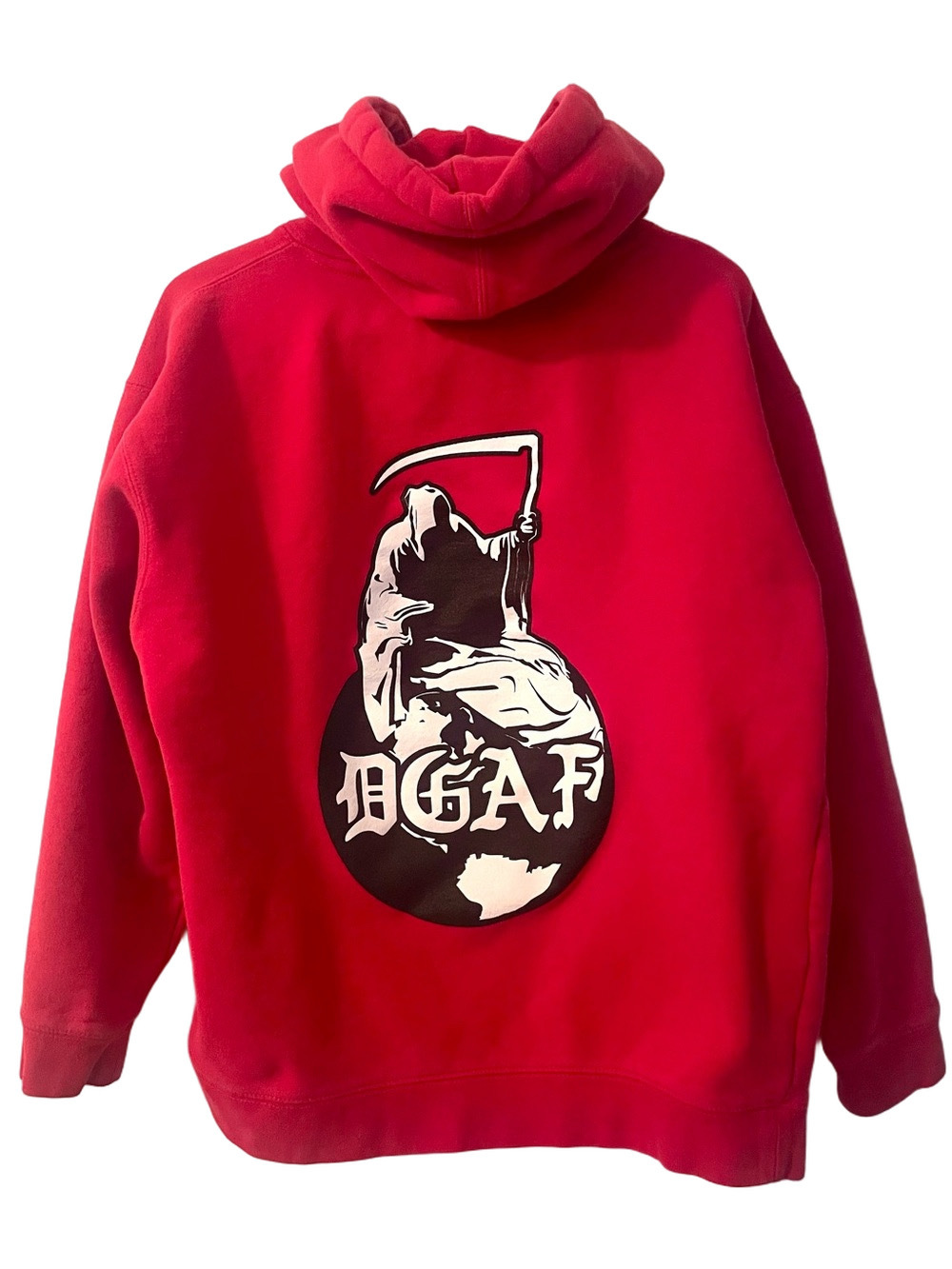 DGAF Reaper World Hoodie Sz L